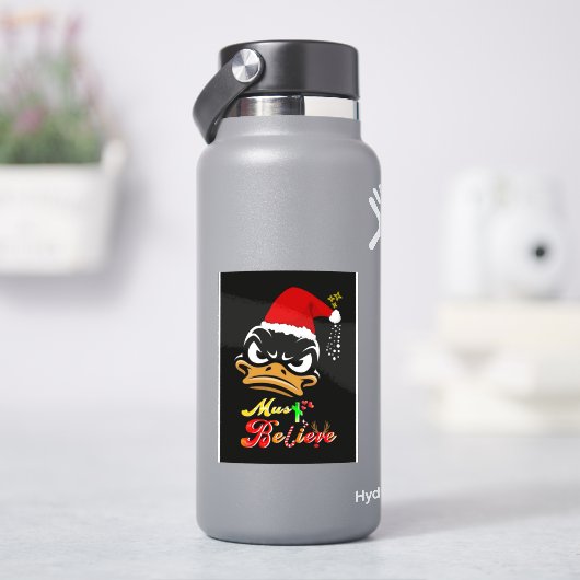 Must Believe Christmas Sticker (HydroFlask)