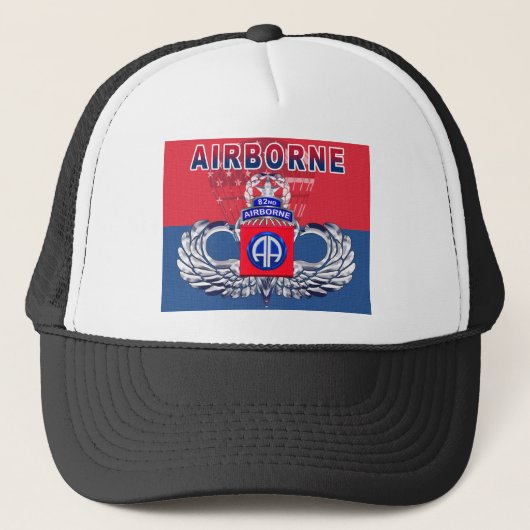 “Must Have” 82e Luchtlandingsdivisie Trucker Pet (Voorkant)