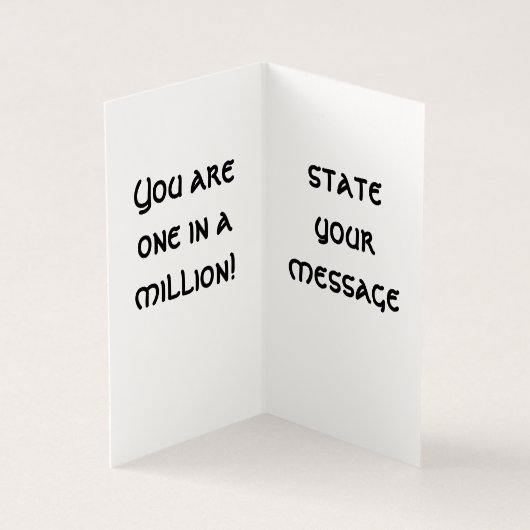 ✨ Must-have "Bedankt, ooit zo veel personaliseren Kaart (Binnen)