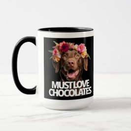 Must Love Chocolates bruine labs labrador retrieve Mok