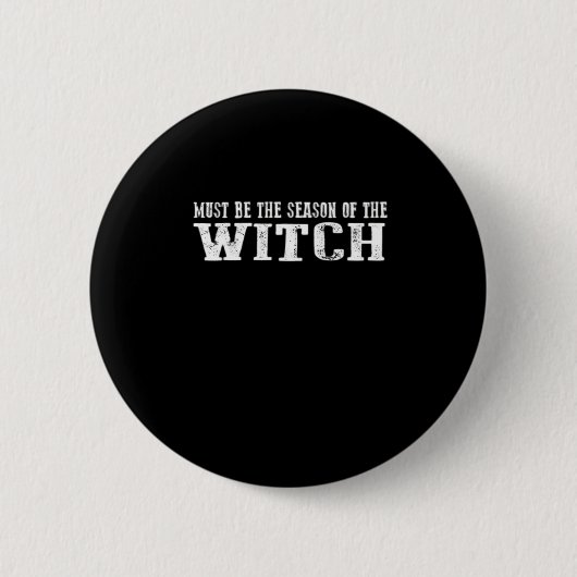 Must Season Of Witch Ronde Button 5,7 Cm (Voorkant)