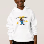 Mustaaaard Mannen Power Hoodie (Voorkant)