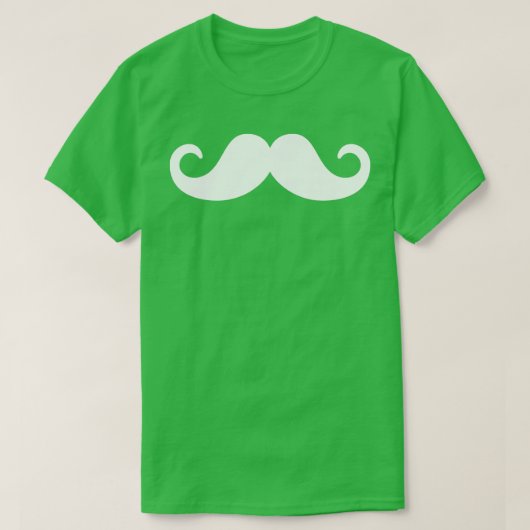 Mustachbaard T-shirt (Design voorkant)