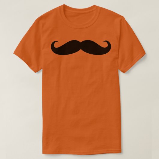Mustache 1 t-shirt (Design voorkant)