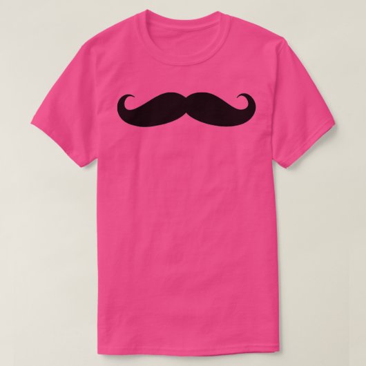 Mustache 3 t-shirt (Design voorkant)