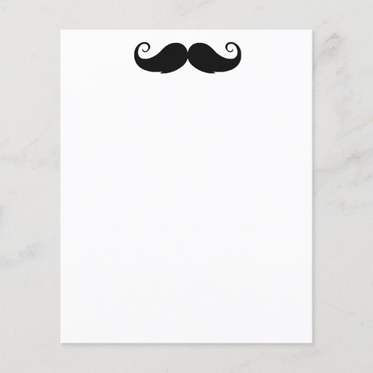 Mustache 4,5 x 5,6-inch brochure (Voorkant)