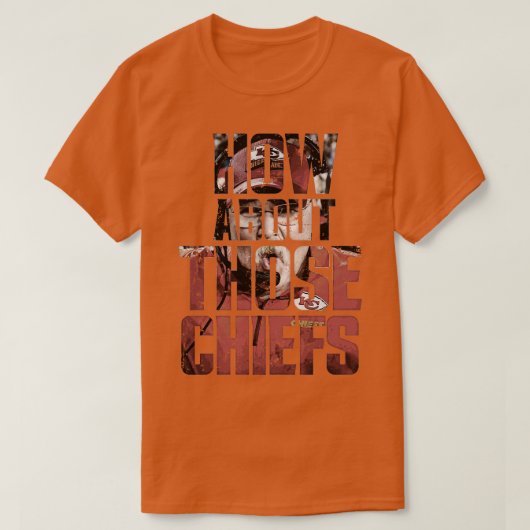 Mustache Andy Reid Chiefs TShirt (Design voorkant)