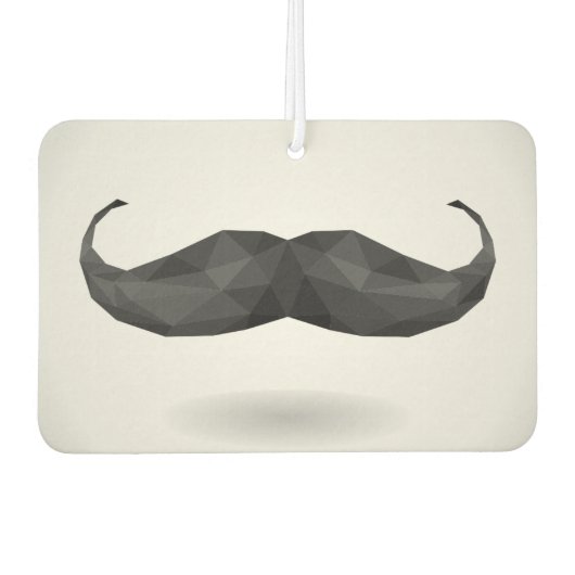 Mustache auto luchtverfrisser (Voorkant)
