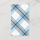 Mustache baby shower luier loterij ticket marine informatiekaartje (Achterkant)