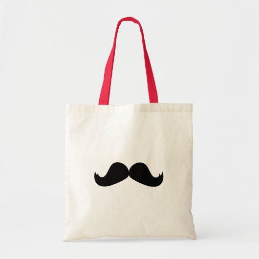 Mustache Bag Tote Bag (Voorkant)