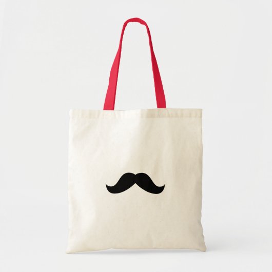 Mustache Bag Tote Bag (Voorkant)