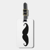 Mustache Bagagelabel (Voorkant verticaal)