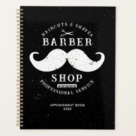 Mustache Barber Shop Haarstylist Afspraak Planner