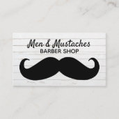 Mustache BarberThMED Visitekaartje