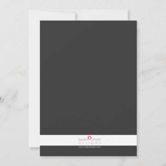 Mustache Bash Blue Birthday Invite Kaart (Achterkant)