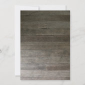 Mustache Bash Hipster Bachelor Party Invitation Kaart (Achterkant)