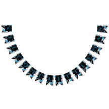 Mustache Bash - Little Man - Bunting - Banner