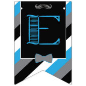 Mustache Bash - Little Man - Bunting - Banner (Tweede vlag)