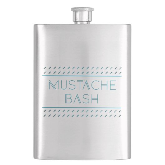 Mustache Bash Metro Flacon (Voorkant)