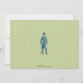 Mustache Bash Uitnodiging (Achterkant)