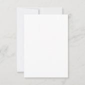 Mustache Bedankt voor je briefkaarten (Achterkant)