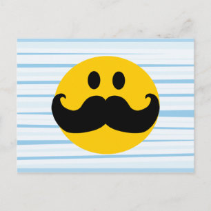 Mustache Briefkaart
