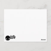 Mustache Briefkaart (Achterkant)