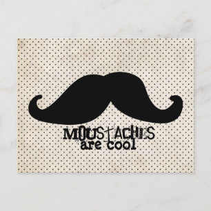 Mustache Briefkaart