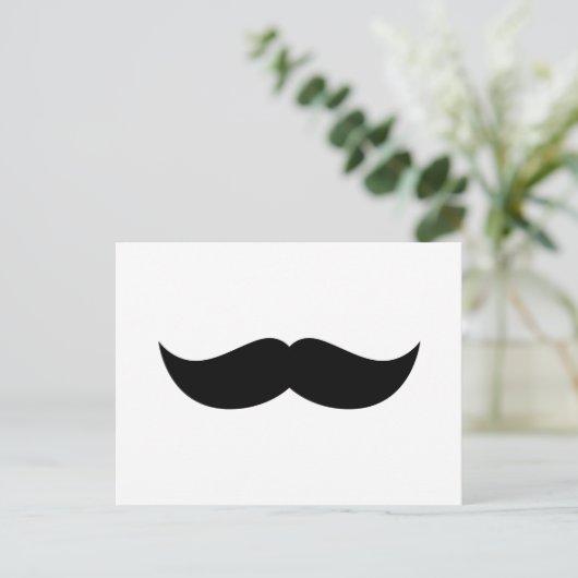 Mustache Briefkaart (Staand voorkant)