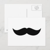 Mustache Briefkaart (Voorkant / Achterkant)