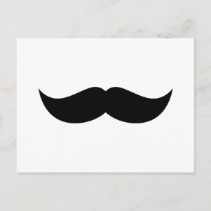 Mustache Briefkaart