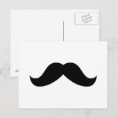 Mustache Briefkaart (Voorkant / Achterkant)