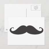 Mustache Briefkaart (Voorkant / Achterkant)