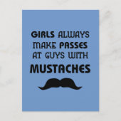 Mustache Briefkaart (Voorkant)