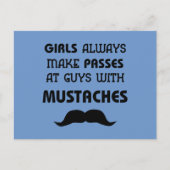 Mustache Briefkaart (Voorkant)