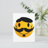 Mustache Briefkaart (Staand voorkant)