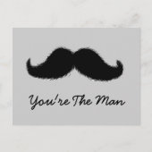 Mustache Briefkaart (Voorkant)