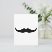 Mustache Briefkaart (Staand voorkant)