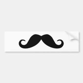 Mustache Bumpersticker