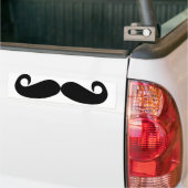 Mustache Bumpersticker (Op Truck)