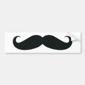 Mustache Bumpersticker (Voorkant)