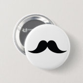 Mustache Button (Voorkant /achterkant)