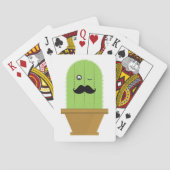 Mustache Cactus die kaarten afspelen (Achterkant)