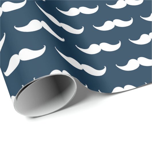 Mustache Cadeaupapier (Rol Hoek)