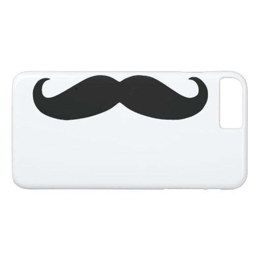 Mustache Case-Mate iPhone Case (Achterkant (Horizontaal))