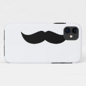 Mustache Case-Mate iPhone Case (Achterkant (horizontaal))