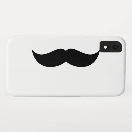 Mustache Case-Mate iPhone Case (Achterkant (horizontaal))