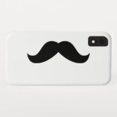 Mustache Case-Mate iPhone Case (Achterkant (horizontaal))