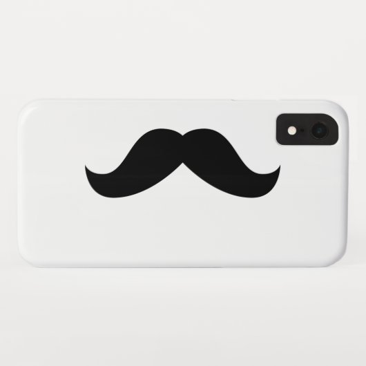 Mustache Case-Mate iPhone Case (Achterkant (horizontaal))