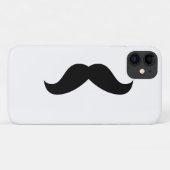 Mustache Case-Mate iPhone Case (Achterkant (horizontaal))
